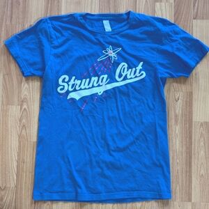 Strung Out xLA dodgers band t-shirt, size small.